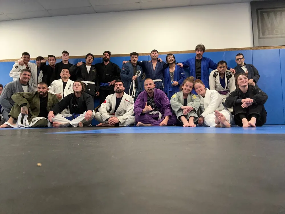 Group photo after gi class