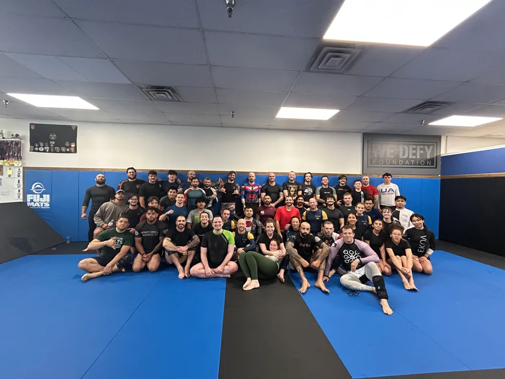 Open mat group photo